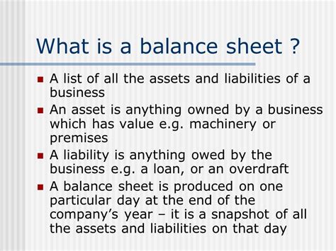 Balance Sheet: Explanation, Components, and Examples.